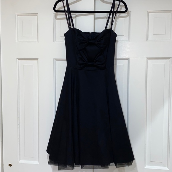 Betsey Johnson Dresses & Skirts - Betsey Johnson Black Bow Dress 🎀